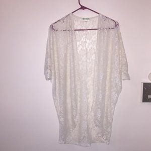 Super cute lace coverup🔵